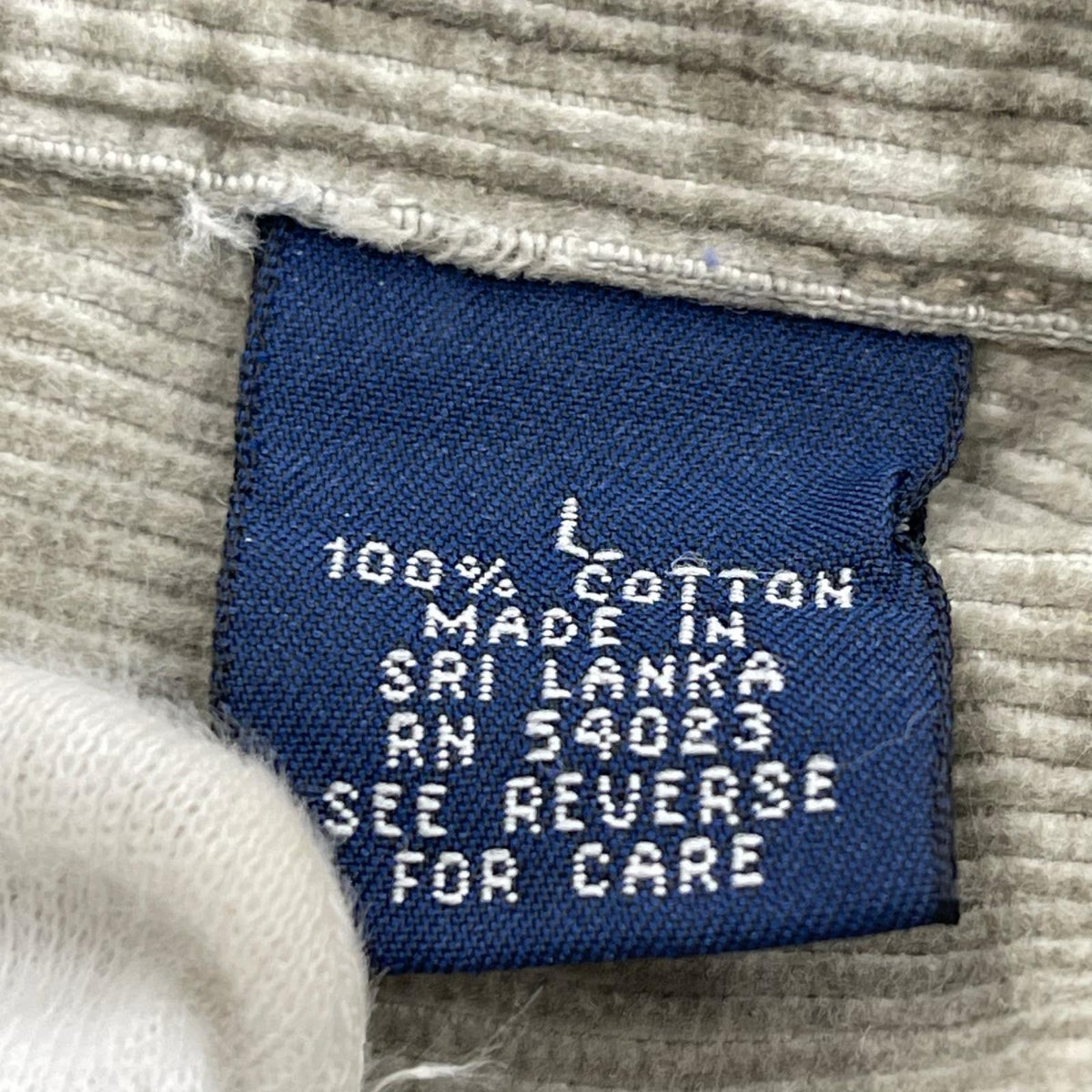 長袖シャツ GAP 00s ﾌﾗﾎﾟｹ ｺｰﾃﾞｭﾛｲｼｬﾂ ｸﾞﾚｰｼﾞｭ L グレー