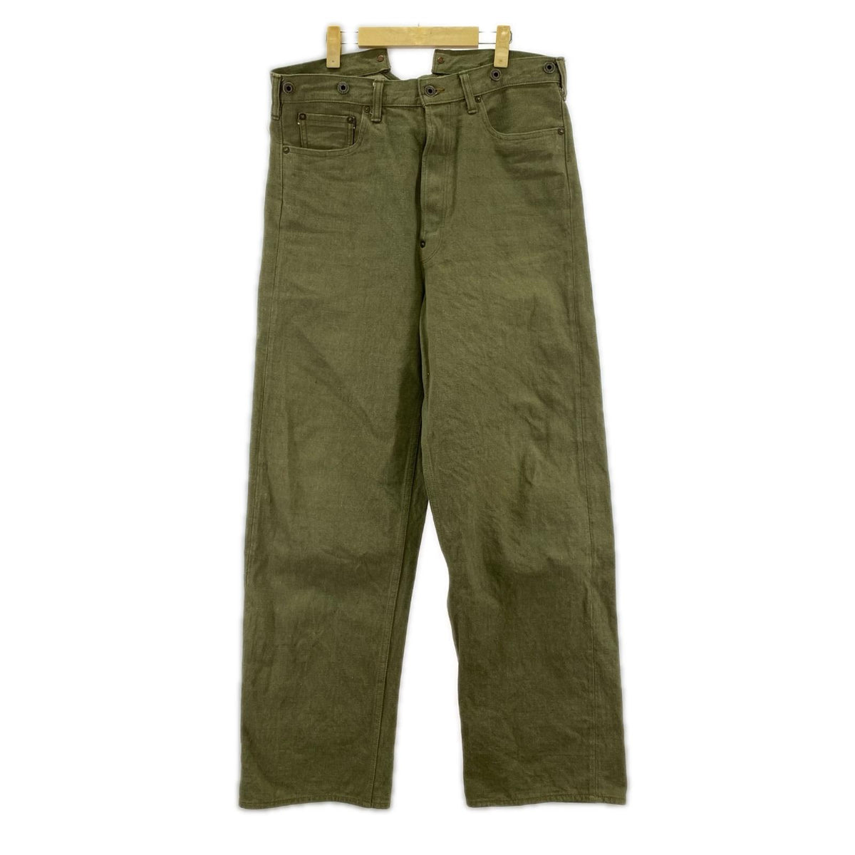 パンツ RAILMAN DENIM PANT WIDE (32) 32 カーキ