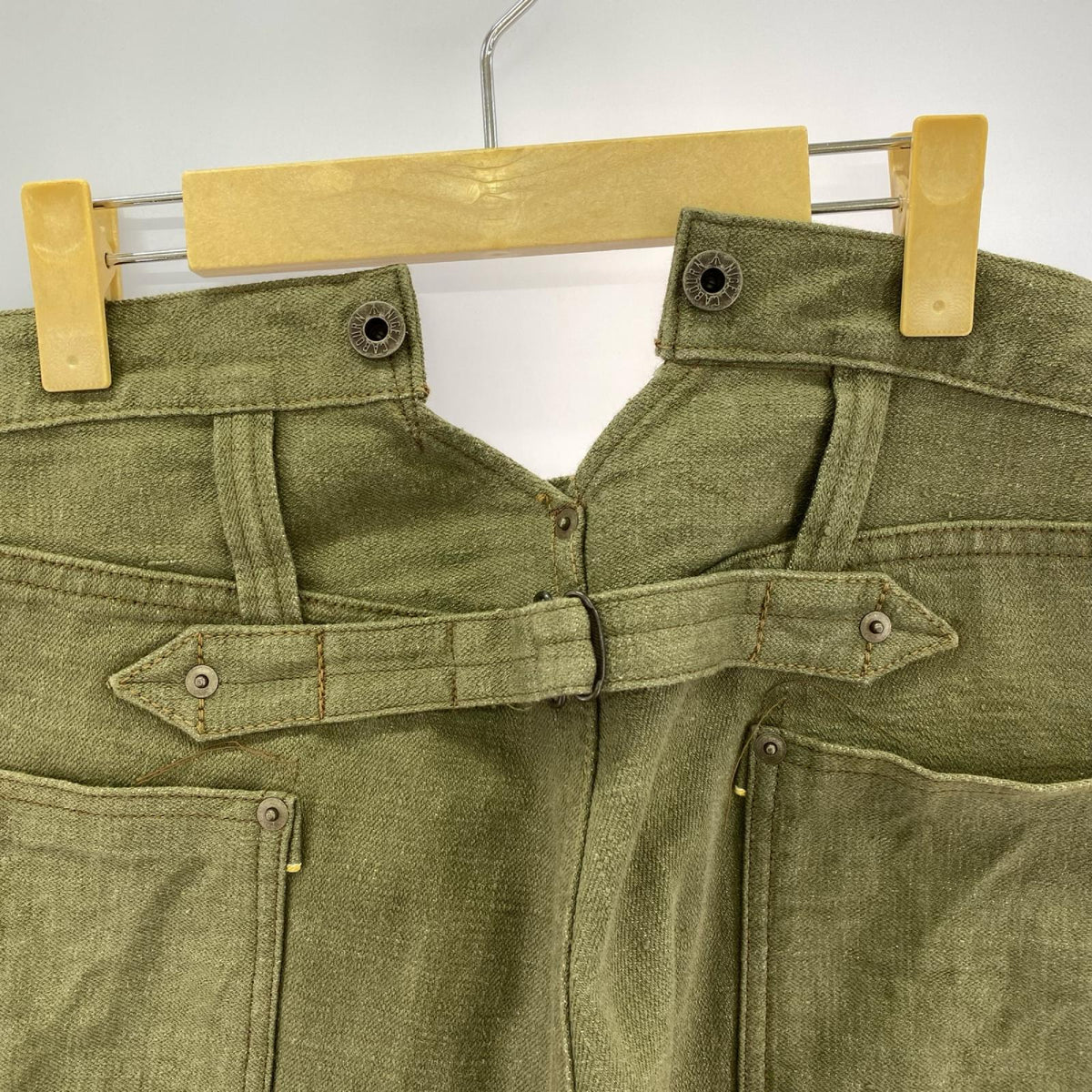 パンツ RAILMAN DENIM PANT WIDE (32) 32 カーキ