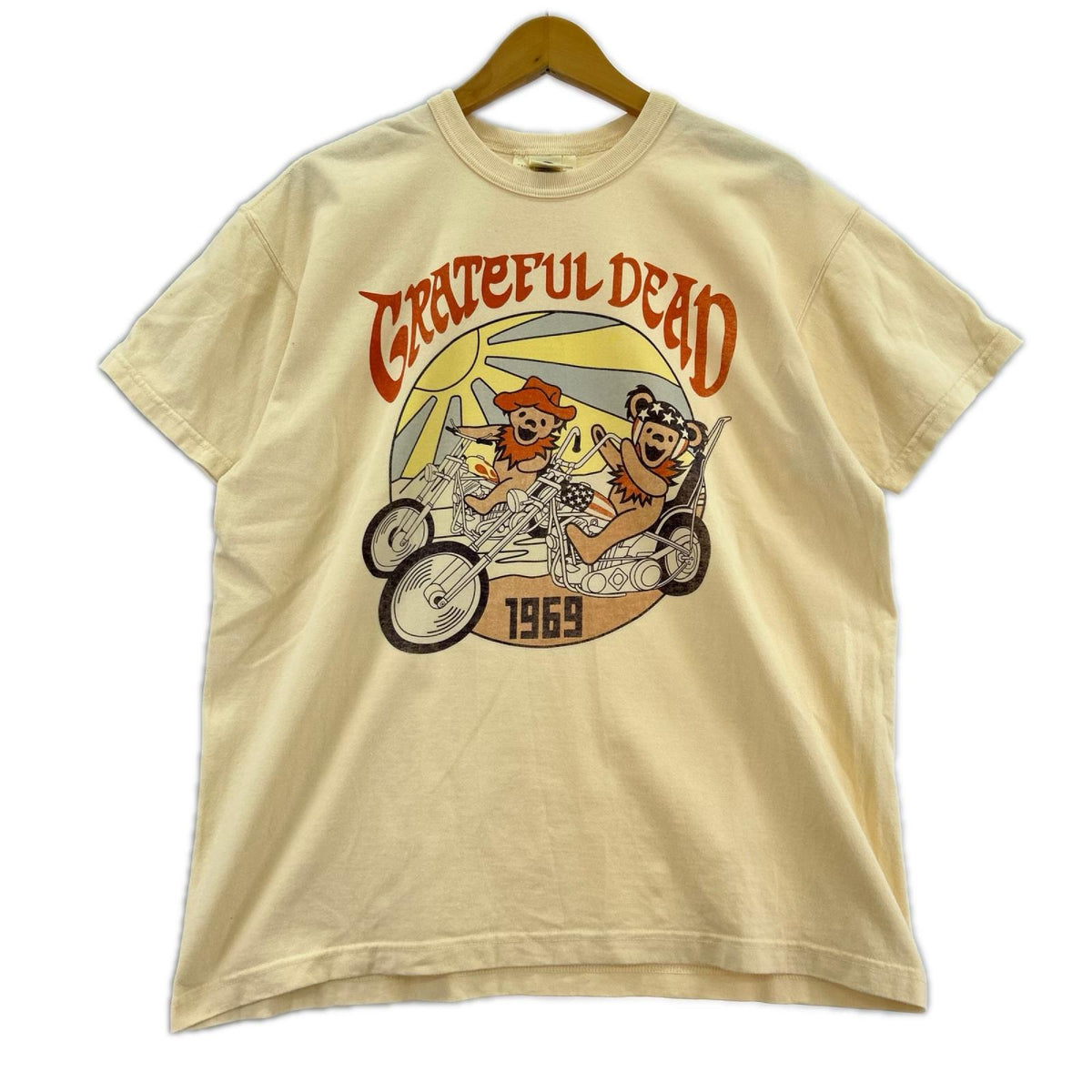 半袖Ｔシャツ GRATEFUL DEAD ﾍﾞｰｼﾞｭ (XL) ベージュ