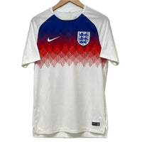 半袖Ｔシャツ NIKE 2018 ｲﾝｸﾞﾗﾝﾄﾞ代表 ﾌﾟﾚﾏｯﾁｹﾞｰﾑｼｬﾂ M ﾎﾜｲﾄ M