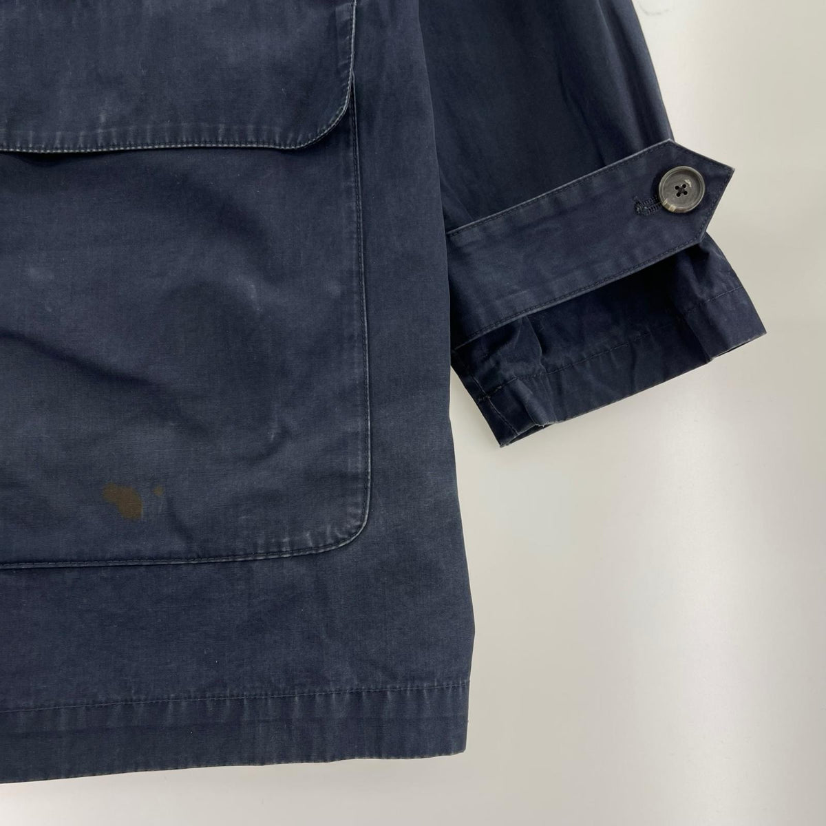 ジャケット POLO RALPH LAUREN ｲﾝﾊﾟｸﾄ21 ｺｯﾄﾝ ｽﾃﾝｶﾗｰｺｰﾄ L ﾈｲﾋﾞｰ L ネイビー