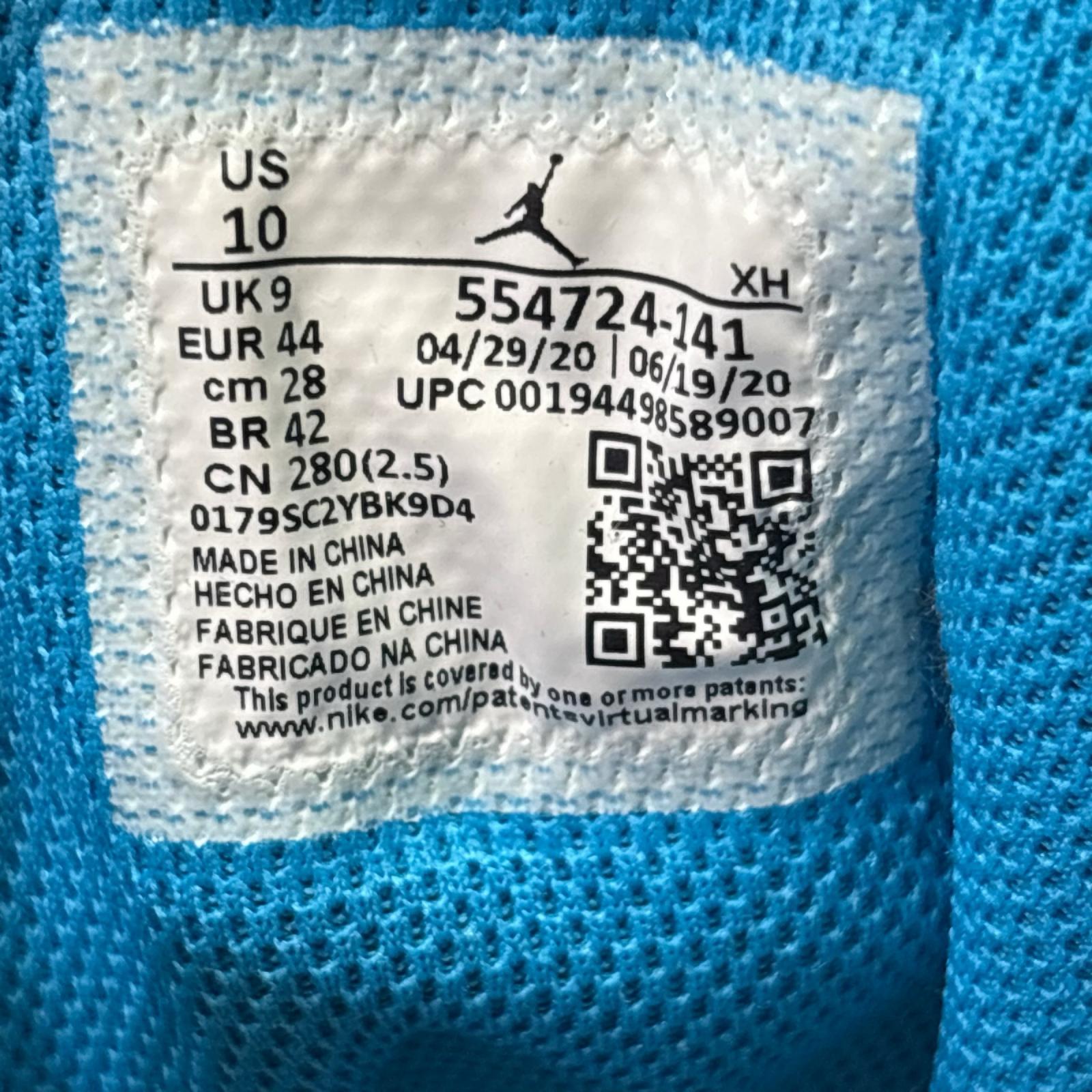 スニーカー Air Jordan 1 Mid White/Laser blue 28cm (US10 UK9 1/2 EU46) ホワイト
