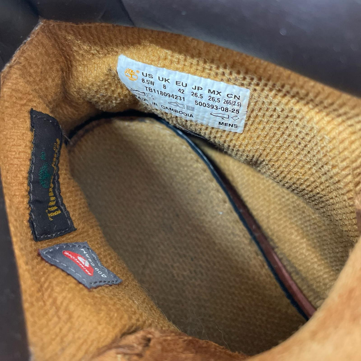 ブーツ WATERPROOF BOOTS 26.5cm (US8 1/2 UK8 EU43) ブラウン