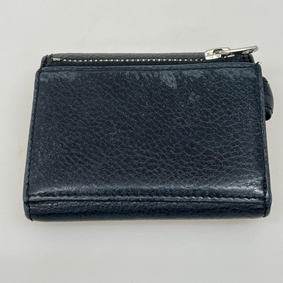 コンパクトウォレット calm wallet ﾚｻﾞｰ ｳｫﾚｯﾄ 黒 ブラック