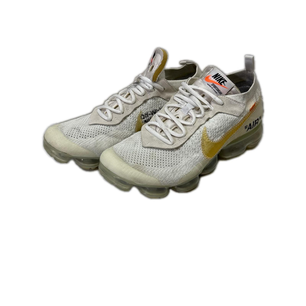 スニーカー ×Off-white Air Vapormax White 27cm (US9 UK8 1/2 EU44) ホワイト