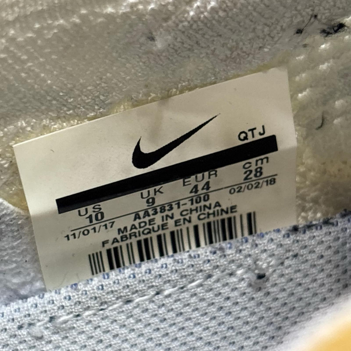 スニーカー ×Off-white Air Vapormax White 27cm (US9 UK8 1/2 EU44) ホワイト