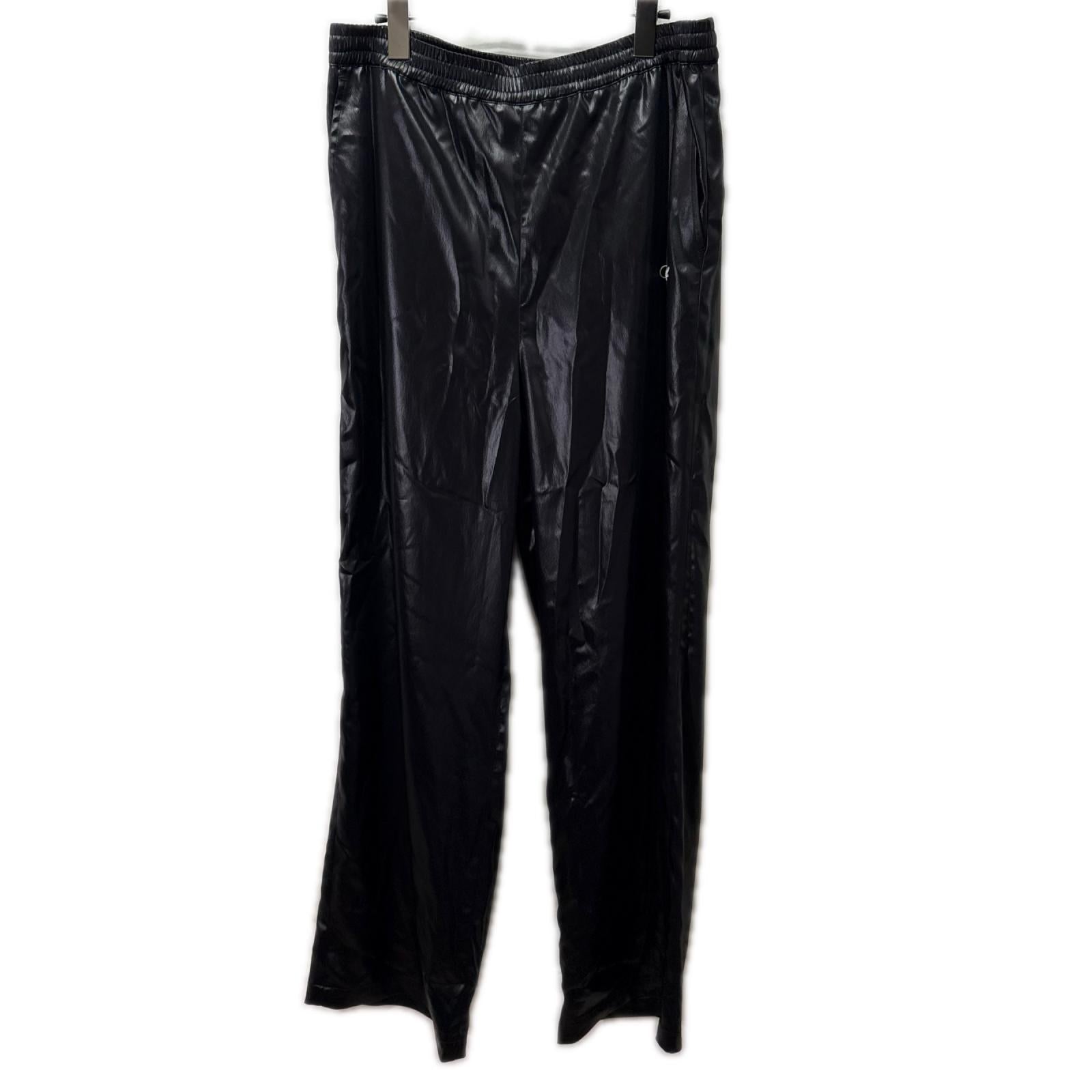 パンツ 26SS SCRIPT LOGO COATING PANTS 黒 (L) L ブラック