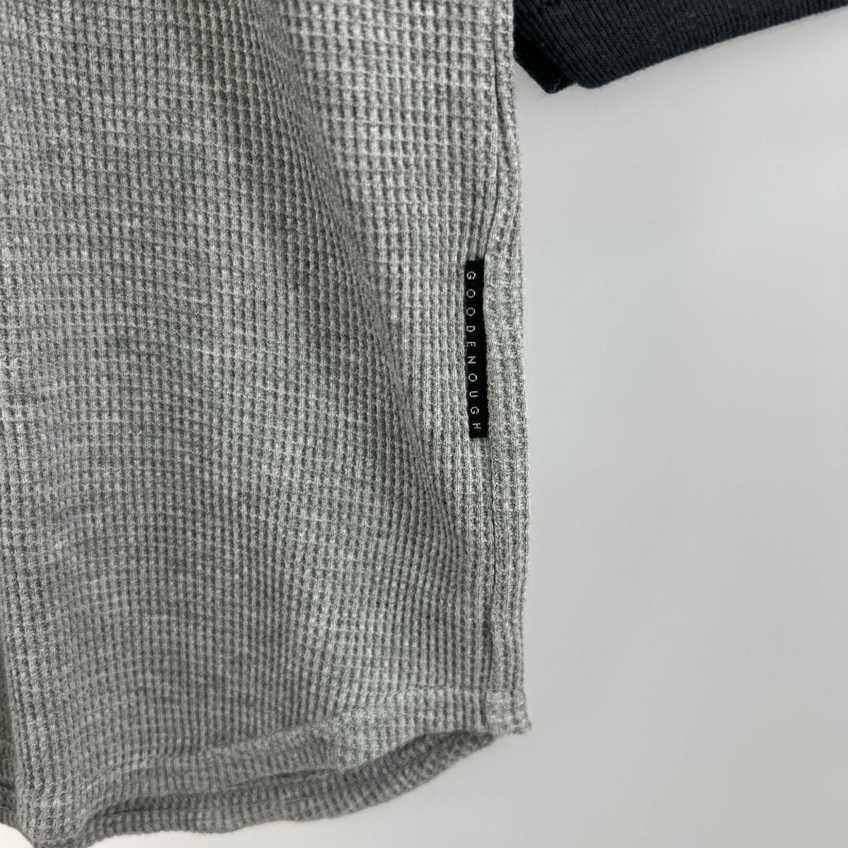 半袖Ｔシャツ 00s GDEH サーマルTシャツ (L) グレー×チャコール L