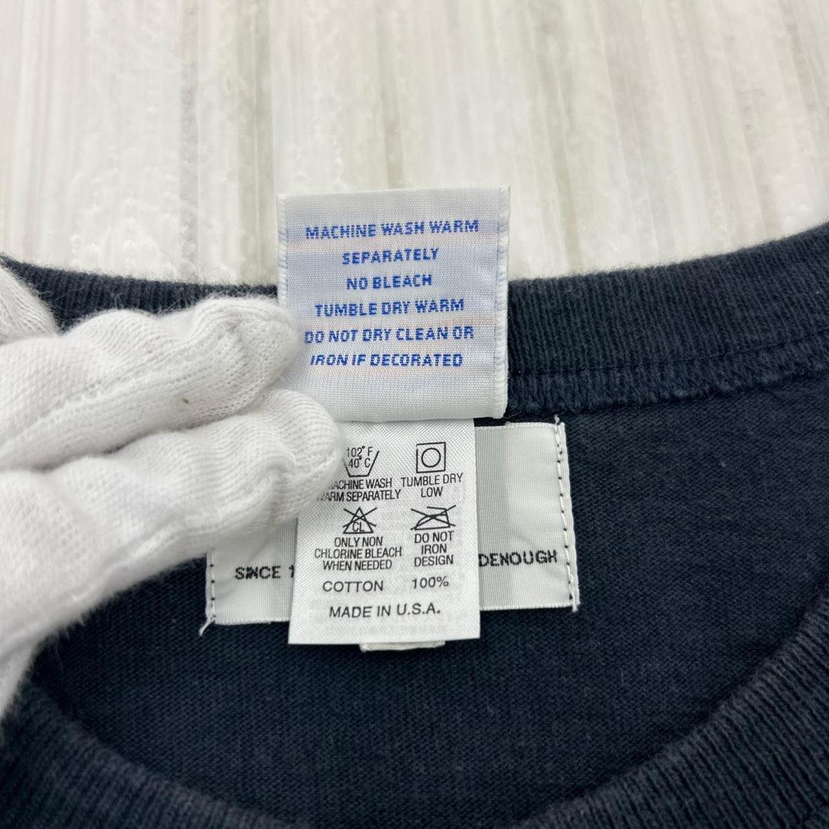 半袖Ｔシャツ ROCK ロゴTシャツ (M) ネイビー M ネイビー