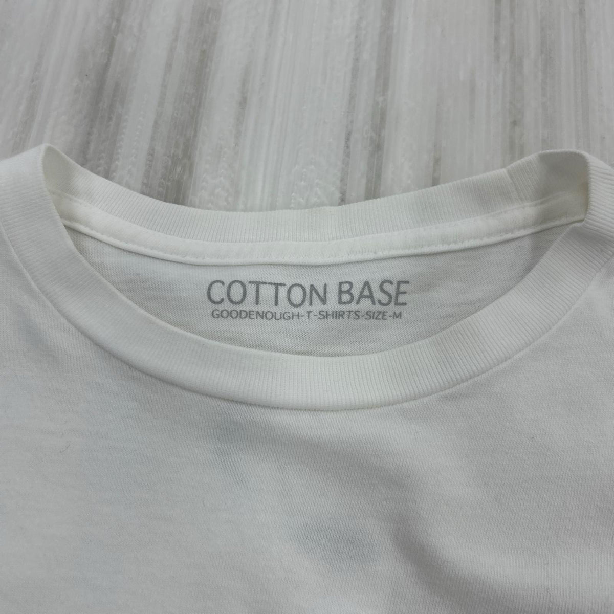 半袖Ｔシャツ 00s COTTON BASE ROCK'N'ROLL Tシャツ(M) ホワイト M ホワイト