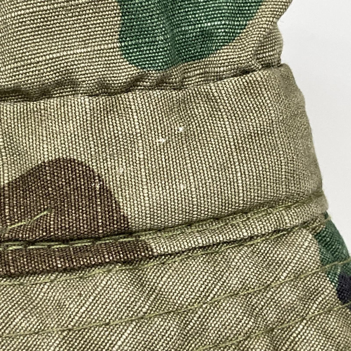 ハット 90s 白タグ期 USA製 STUSSY ROOTS バケットハット 迷彩/カモ マルチカラー