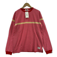 半袖Ｔシャツ ボーダーTシャツ GE-156011 (3) ピンク×レッド デッド タグ付き 3