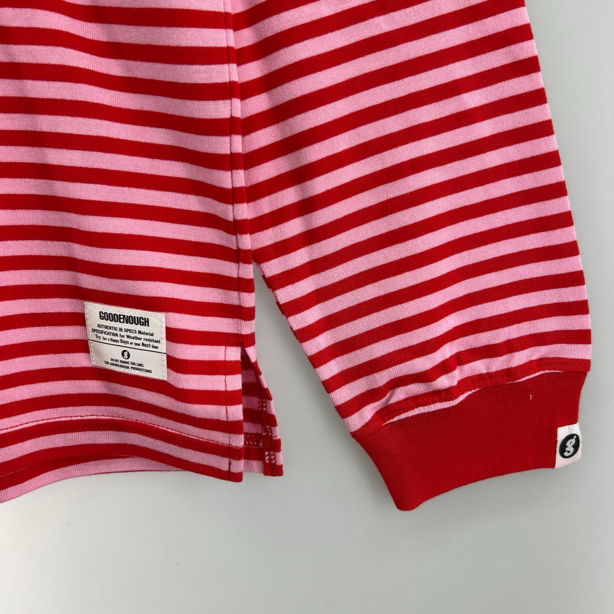 半袖Ｔシャツ ボーダーTシャツ GE-156011 (3) ピンク×レッド デッド タグ付き 3