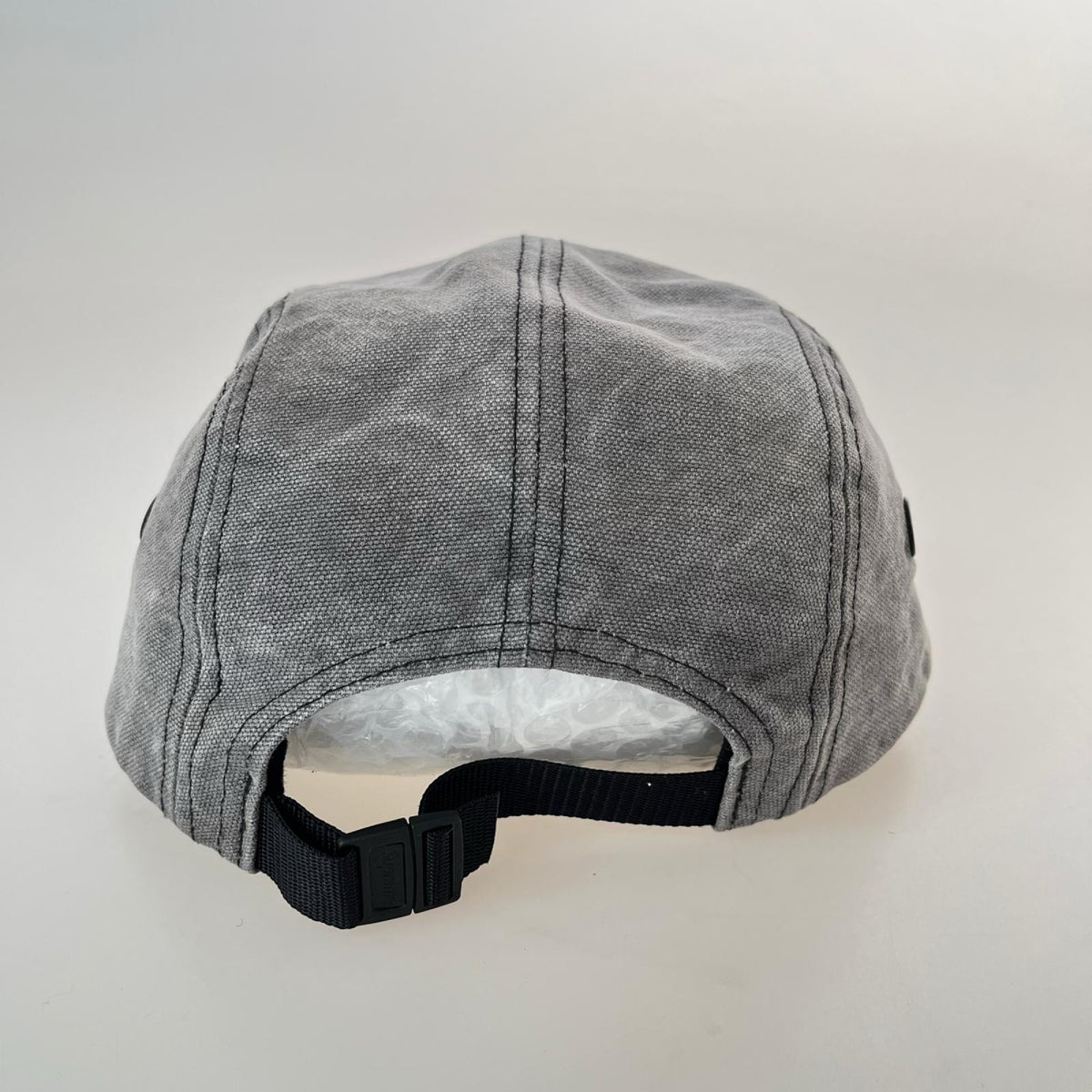 キャップ ｸﾞﾚｰ ﾌﾛﾝﾄﾎﾞｯｸｽﾛｺﾞ グレー