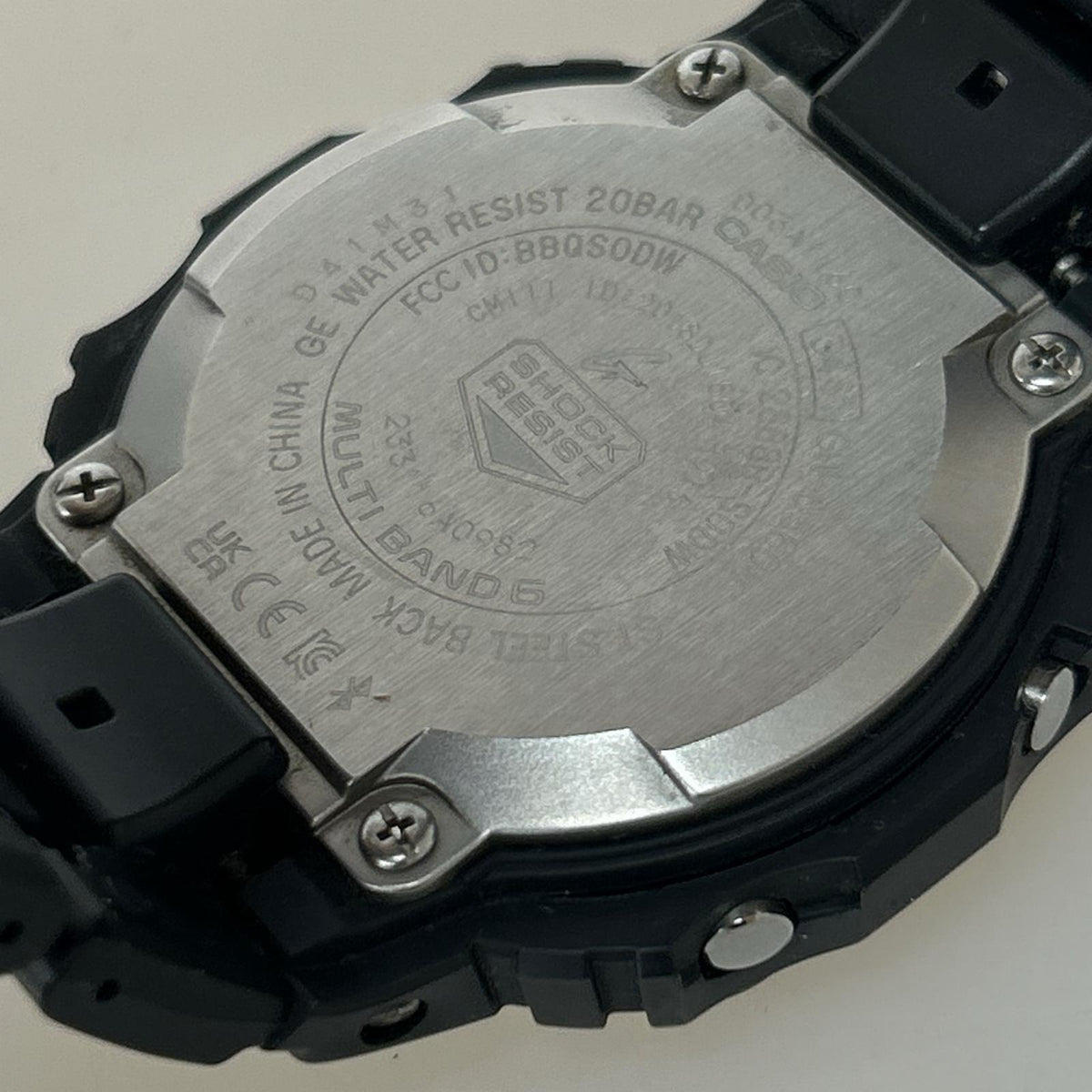 腕時計 GW-B5600 ﾃﾞｼﾞﾀﾙ ﾀﾌｿｰﾗｰ ﾌﾞﾗｯｸ ブラック