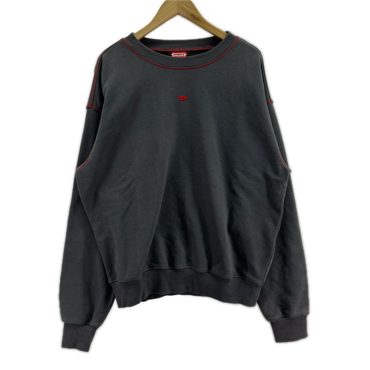 長袖Ｔシャツ SPORT ｽﾓｰﾙﾛｺﾞ L/Sﾗｲﾝ ｶｯﾄｿｰ ｸﾞﾚｰ S S グレー