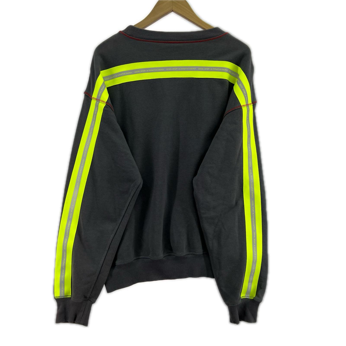 長袖Ｔシャツ SPORT ｽﾓｰﾙﾛｺﾞ L/Sﾗｲﾝ ｶｯﾄｿｰ ｸﾞﾚｰ S S グレー