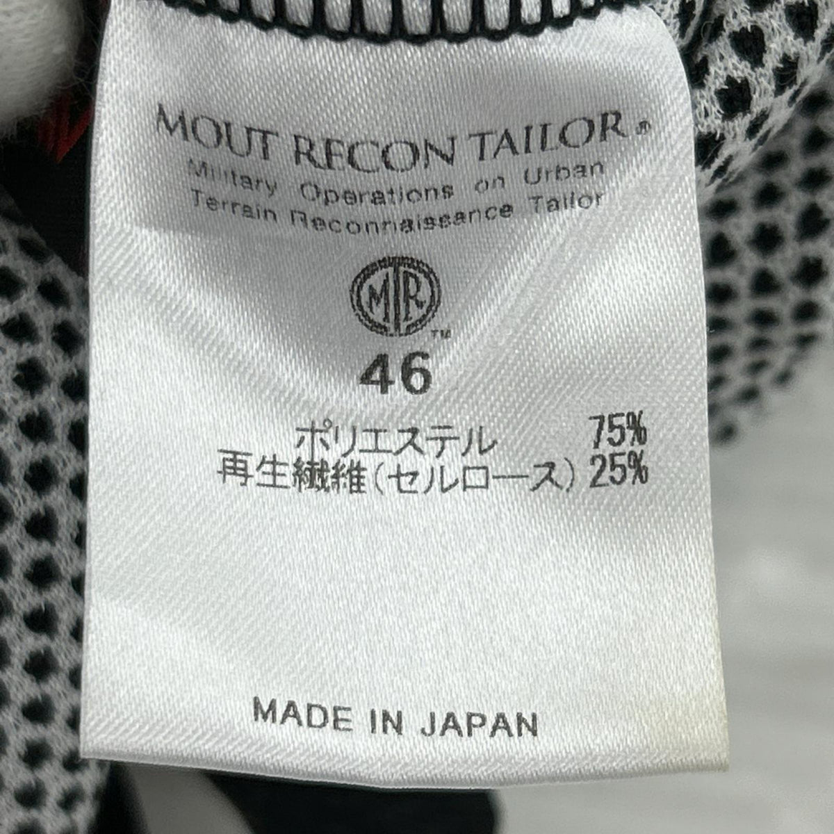 半袖Ｔシャツ MOUT RECON TAILOR ブラック