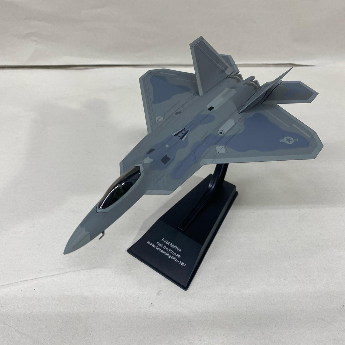 アシェット エアファイターコレクション F-22A RAPTOR ガン