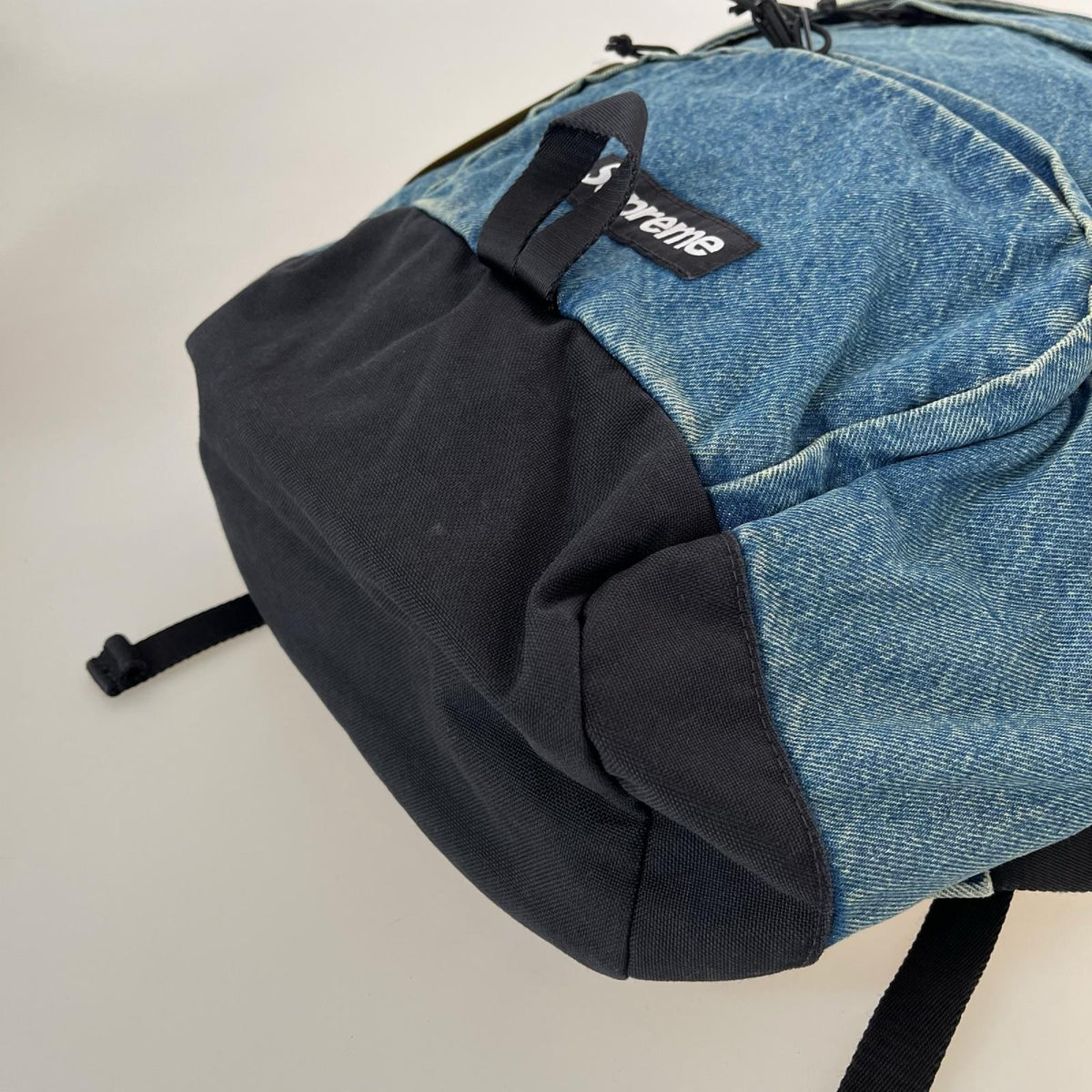 リュック・デイパック Denim Backpack Washed indigo ブルー