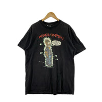半袖Ｔシャツ 90s SIMPSON 黒 (XL) ブラック