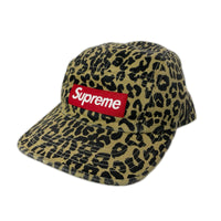 キャップ Supreme 5ﾊﾟﾈﾙ ﾚｵﾊﾟｰﾄﾞ