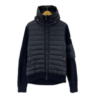 ジャケット MONCLER CARDIGAN TRICOT ﾆｯﾄ切替ﾀﾞｳﾝｼﾞｬｹｯﾄ L ﾈｲﾋﾞｰ L ネイビー