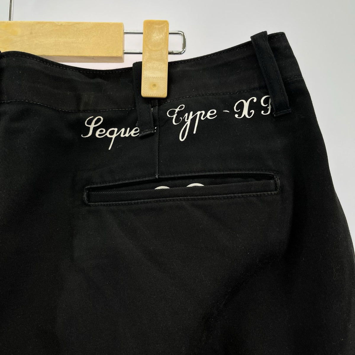 パンツ SEQUEL CHINO PANTS TYPE-XF ﾁﾉﾊﾟﾝ L ﾌﾞﾗｯｸ L ブラック