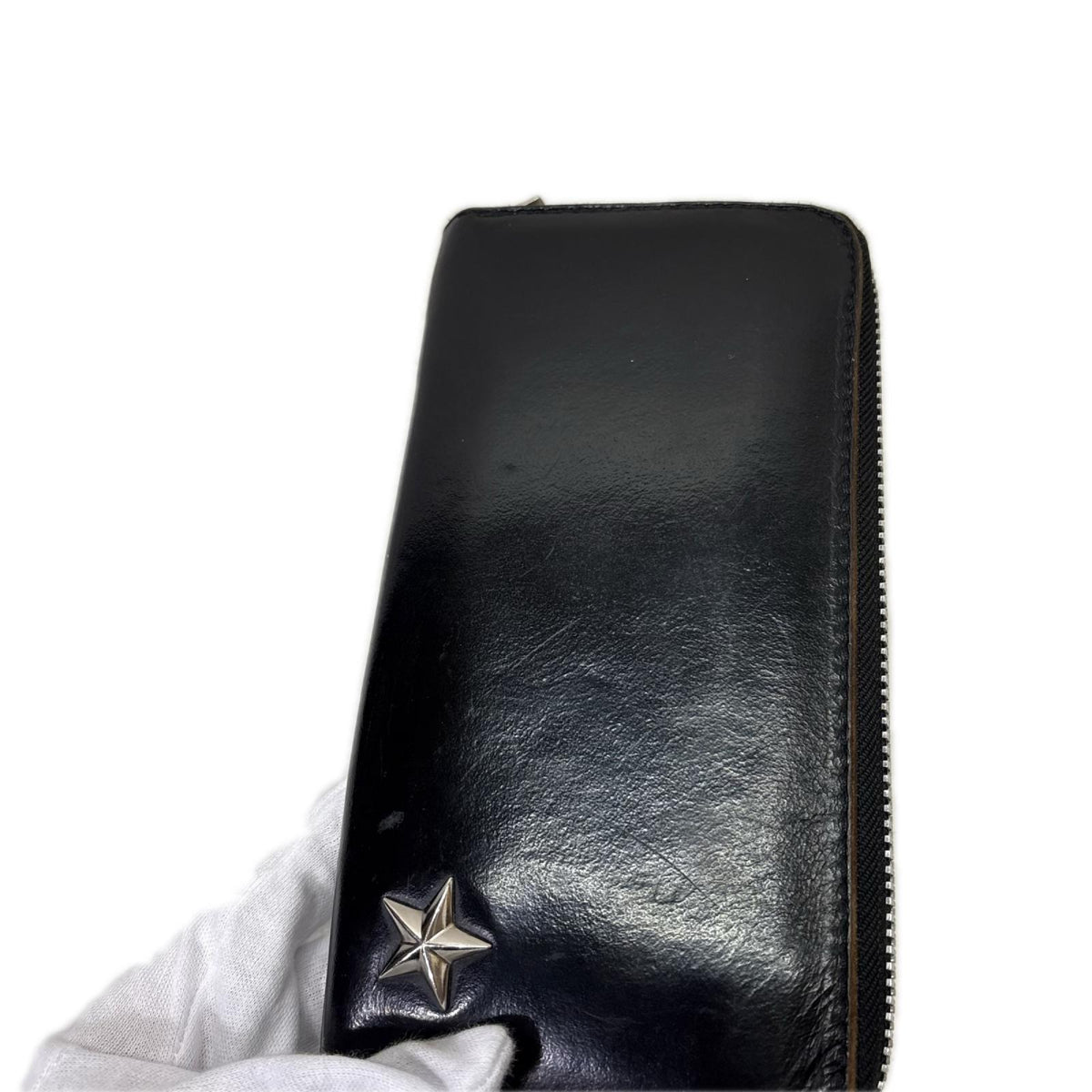 長財布 ONE STAR ZIP WALLET/BLK ブラック
