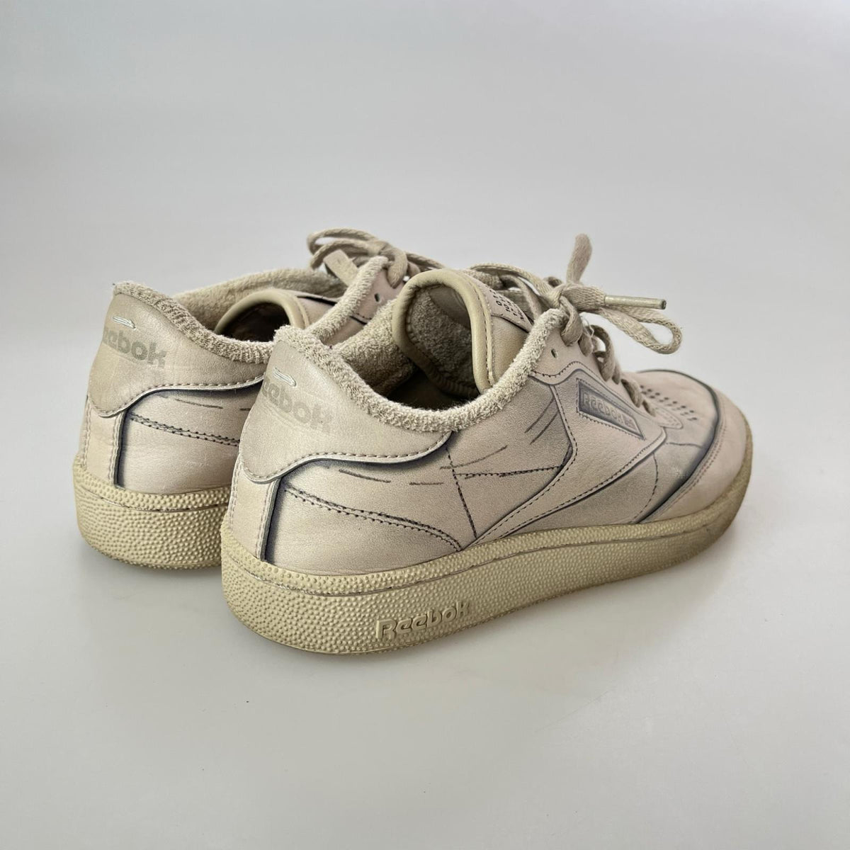 スニーカー ×Reebok ｽﾆｰｶｰ 24 24cm (US6 UK5 1/2 EU38) ベージュ