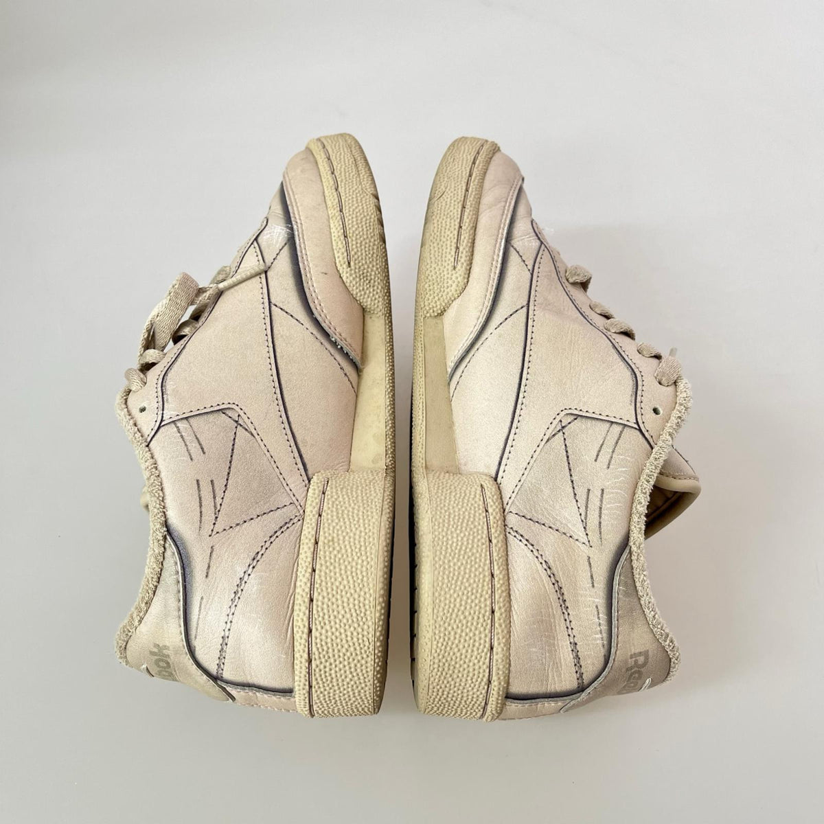 スニーカー ×Reebok ｽﾆｰｶｰ 24 24cm (US6 UK5 1/2 EU38) ベージュ