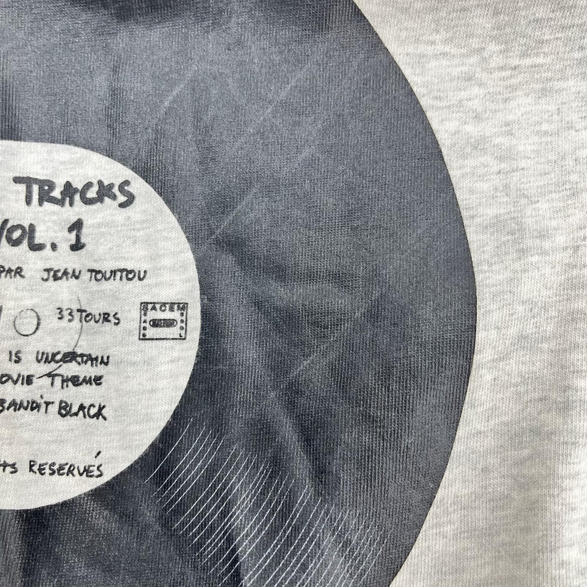 半袖Ｔシャツ Plantine Turntable Graphic T-Shirt M グレー