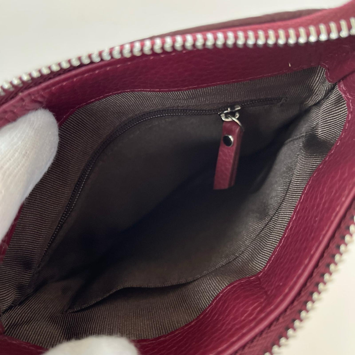 ショルダーバッグ RODANIA ｸﾛｺﾀﾞｲﾙ革 RED レッド