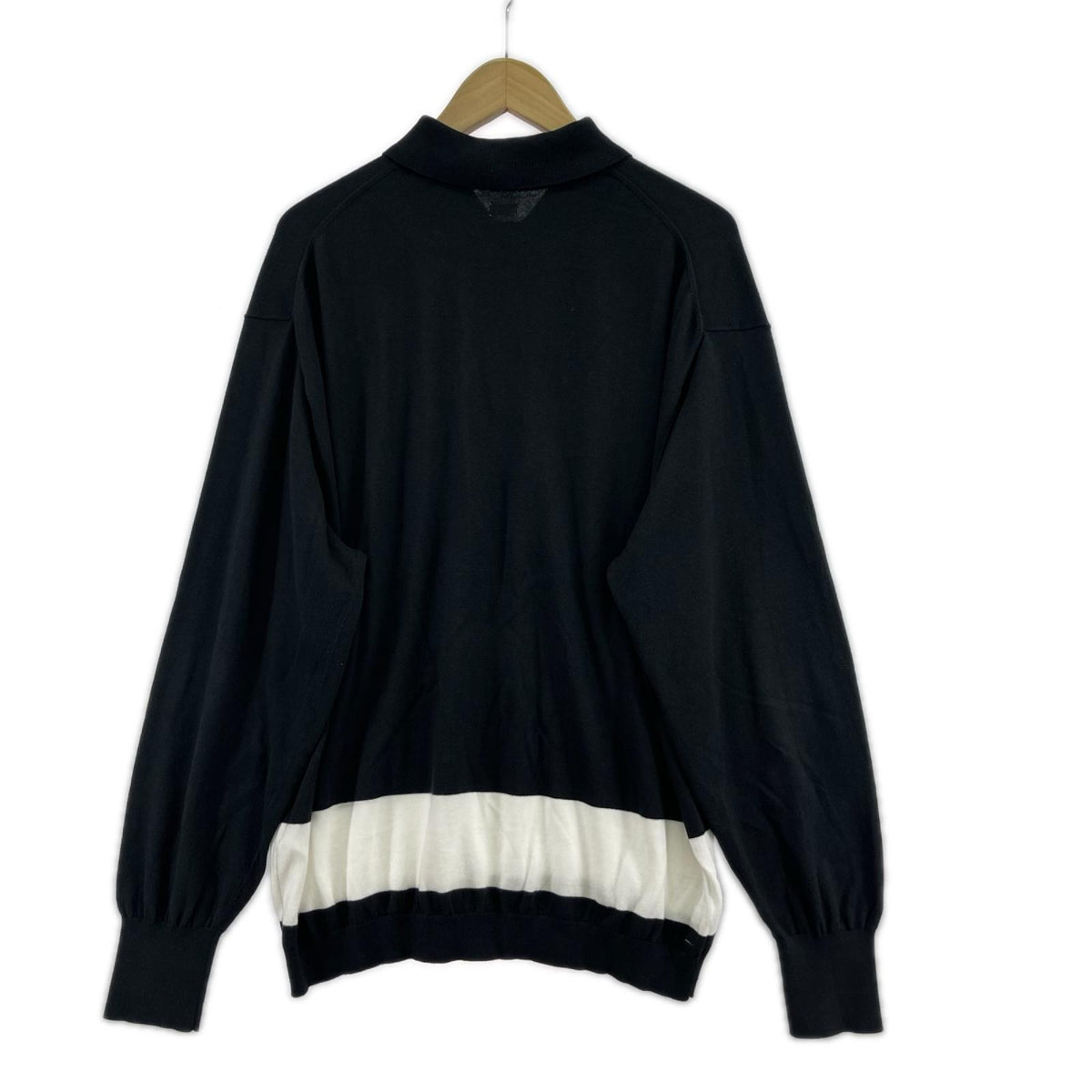 長袖Ｔシャツ KNIT POLO LONG SLEEVE SQ-26SS-KN-03 M ブラック