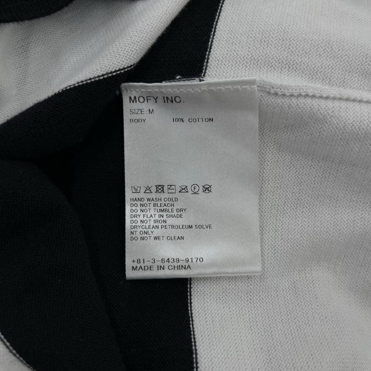 長袖Ｔシャツ KNIT POLO LONG SLEEVE SQ-26SS-KN-03 M ブラック