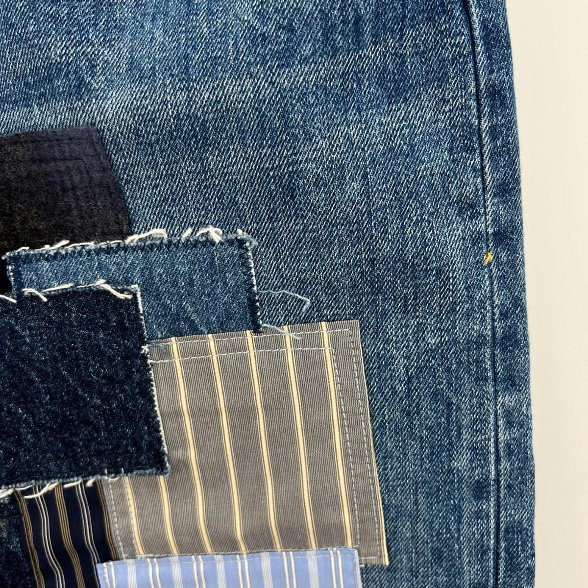 デニムパンツ vowels Baggy Denim W32 ブルー