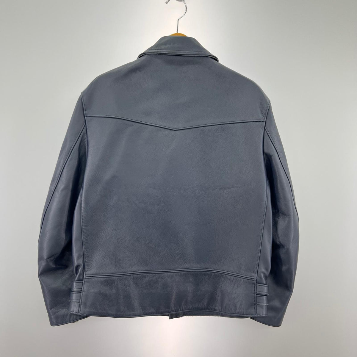 ライダースジャケット ﾀﾞﾌﾞﾙﾗｲﾀﾞｰｽｼﾞｬｹｯﾄ ﾈｲﾋﾞｰ 42 ネイビー
