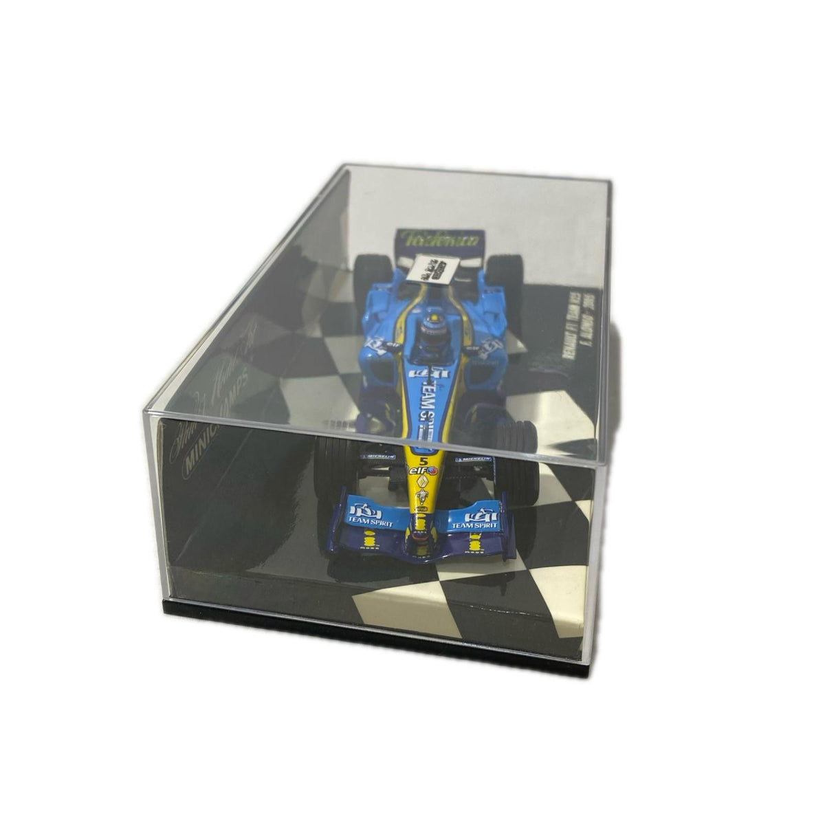 ミニチャンプス 1/43 RENAULT F1 TEAM R25 アロンソ スケールカー
