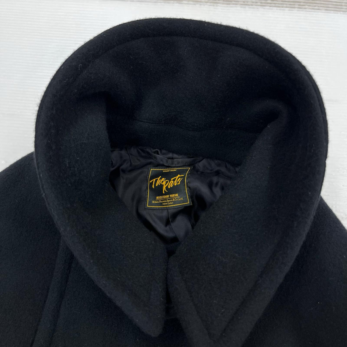 ジャケット 25AW P-COAT EMBROIDERY 黒 (L) L ブラック