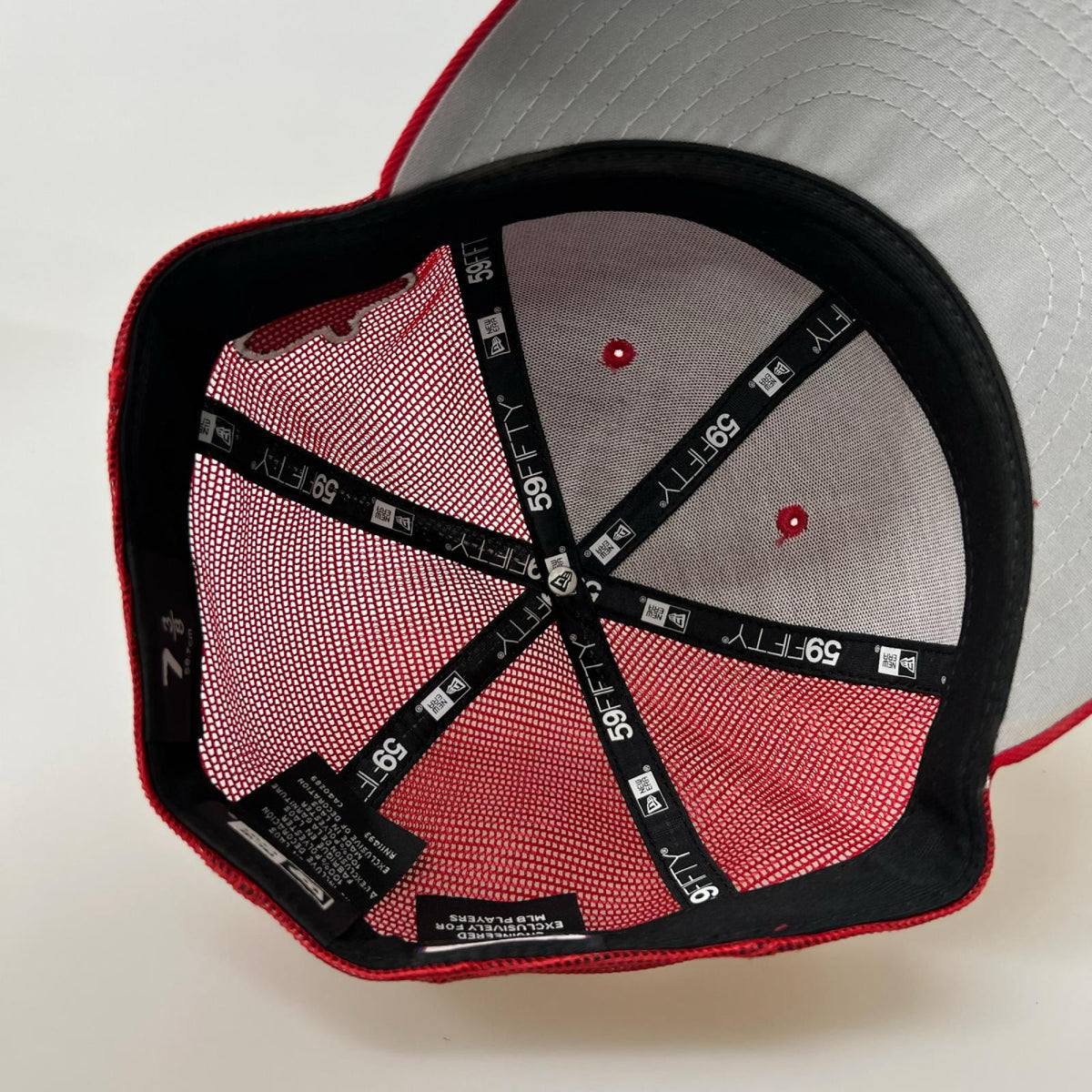 キャップ 59FIFTY ﾛｻﾝｾﾞﾙｽ・ｴﾝｾﾞﾙｽ 2023 レッド