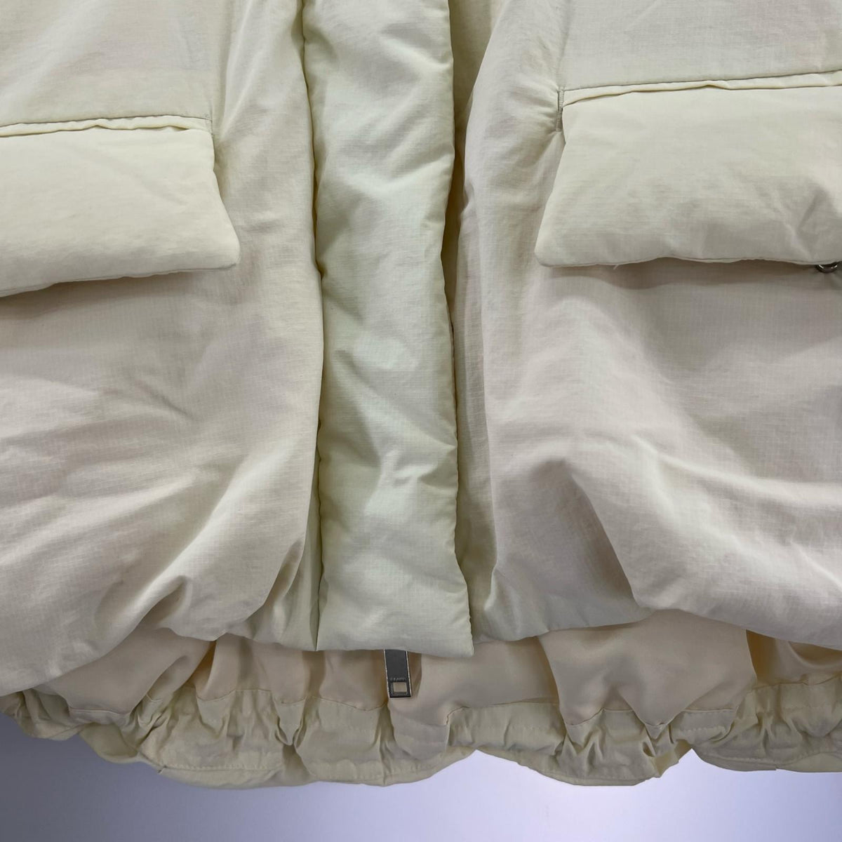 ダウンジャケット CLANE BALLOON SHORT DOWN JACKET size1 ホワイト