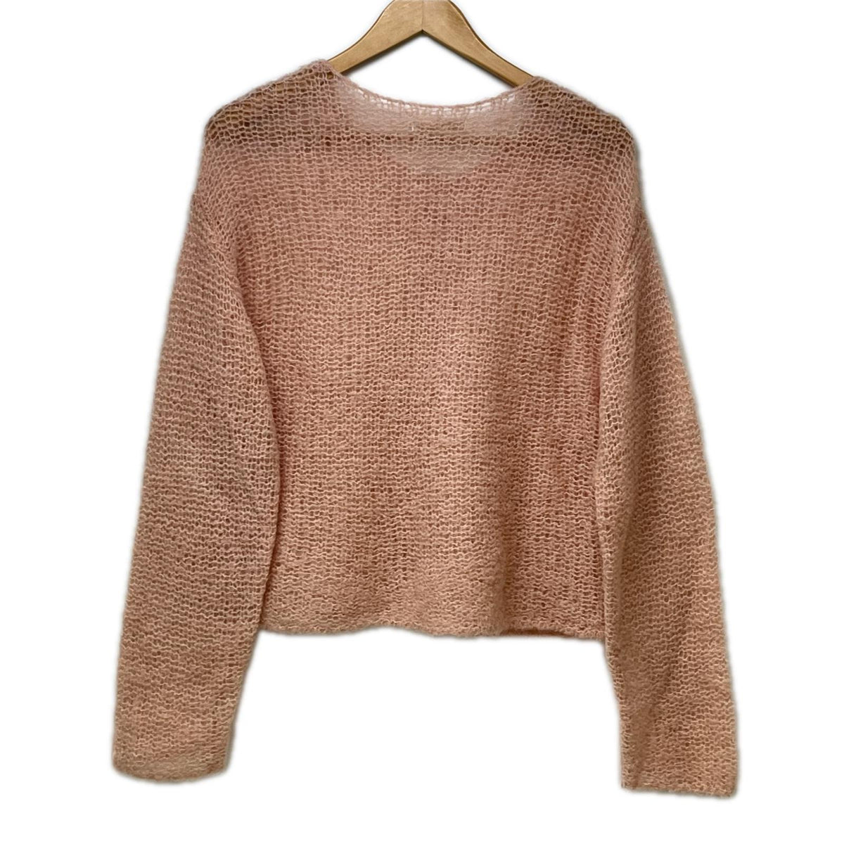 ニット plage 24AW HENLEY ALPACA mix knit