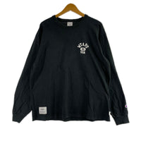 長袖Ｔシャツ ×WTAPS 黒 (M) C8-B413 M ブラック