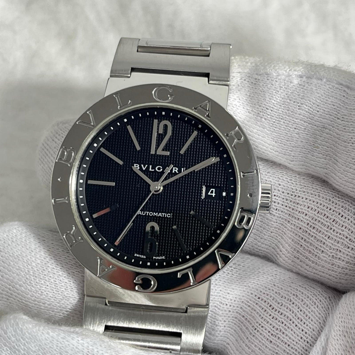 ﾌﾞﾙｶﾞﾘ/ﾌﾞﾙｶﾞﾘﾌﾞﾙｶﾞﾘ ﾃﾞｲﾄ/BB38SS/OH・仕上げ済み メンズAT BB38SS BVLGARI 腕時計
