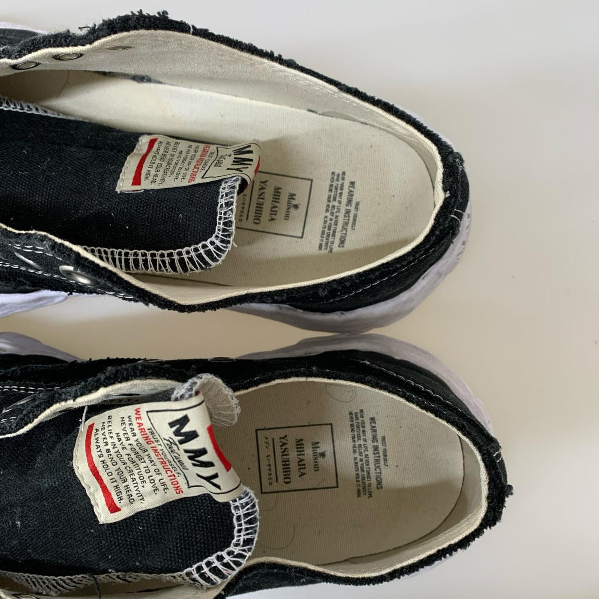 スニーカー Maison MIHARA YASUHIRO　スニーカー ブラック