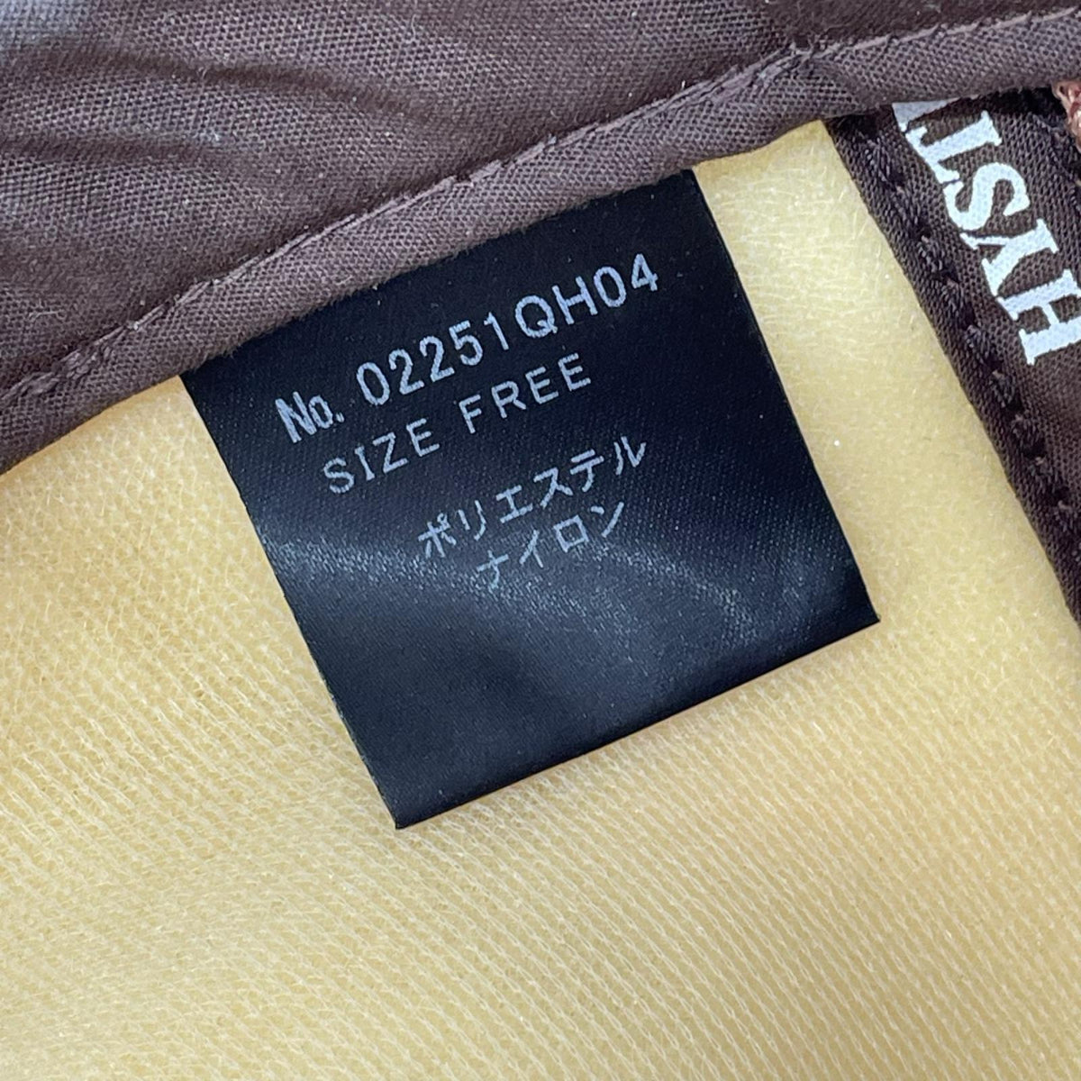 キャップ RIDIN'EASY ﾒｯｼｭｷｬｯﾌﾟ 茶