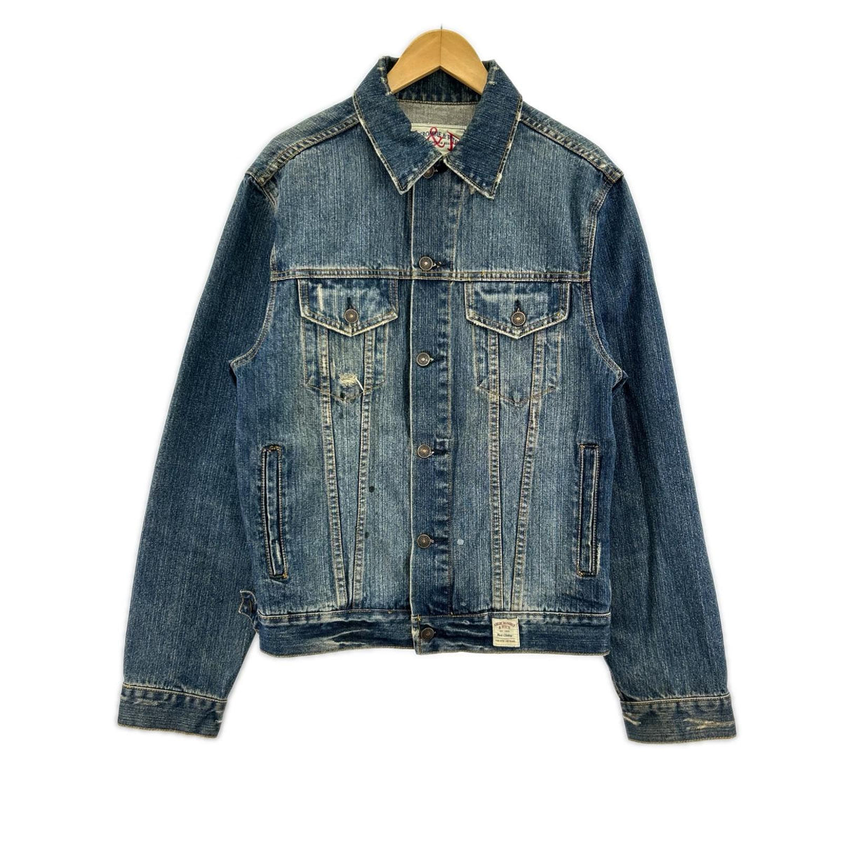デニムジャケット 90～00S LOT00257 ﾃﾞﾆﾑﾄﾗｯｶｰｼﾞｬｹｯﾄ (L) L