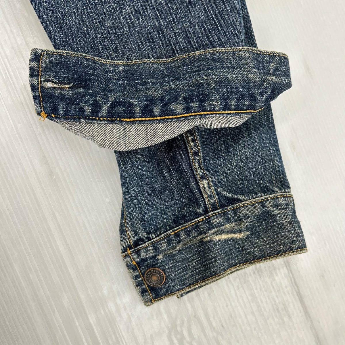 デニムジャケット 90～00S LOT00257 ﾃﾞﾆﾑﾄﾗｯｶｰｼﾞｬｹｯﾄ (L) L