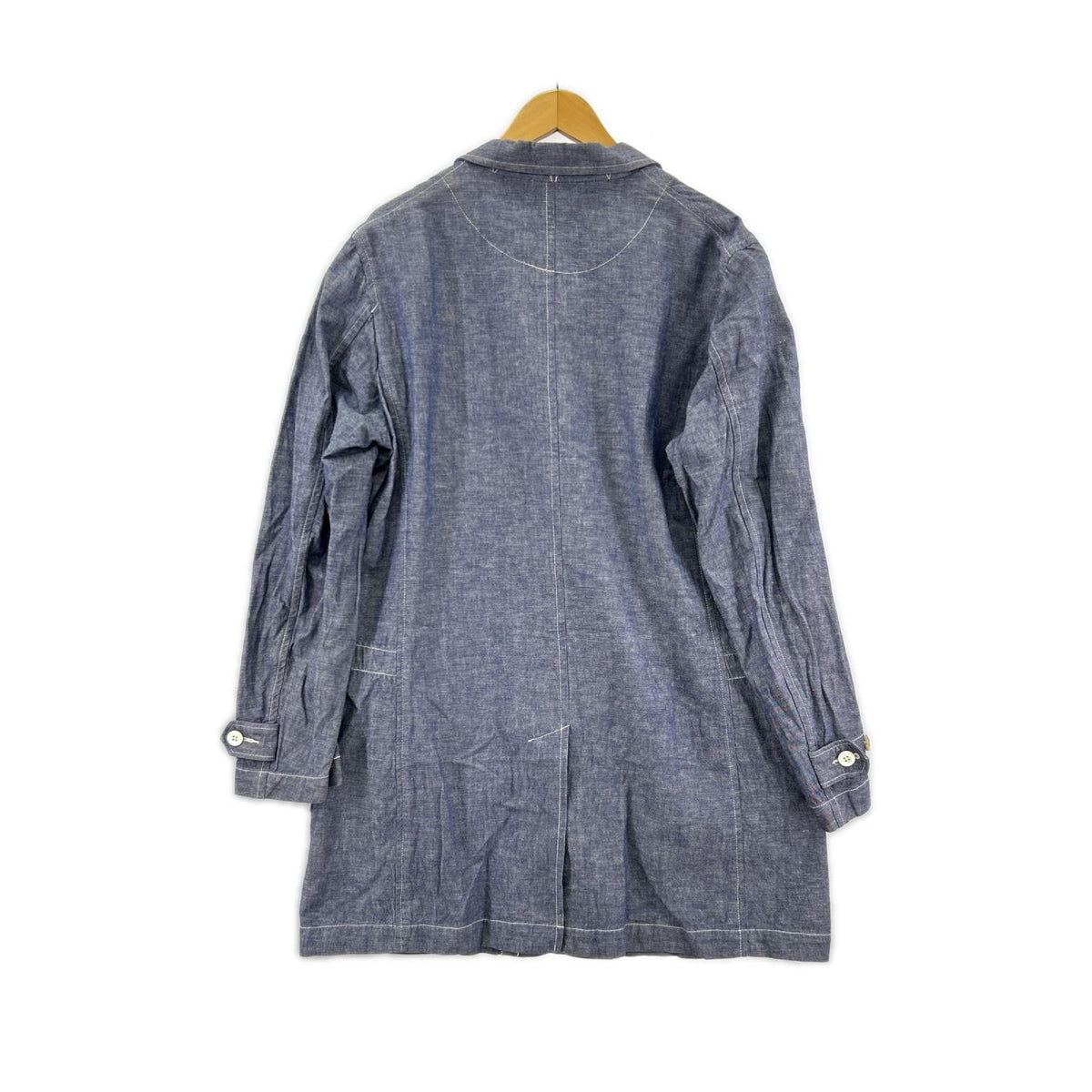ジャケット FRECY＆CLOSTER ｶﾊﾞｰｵｰﾙ型 ｺｯﾄﾝﾘﾈﾝ 薄紫 (L) L